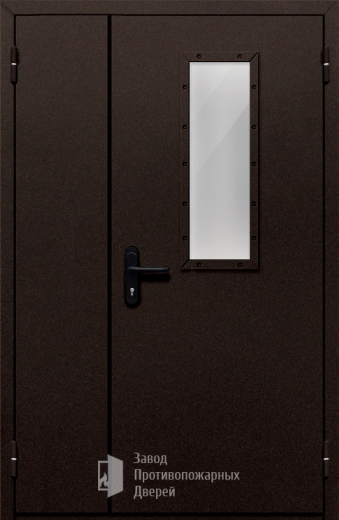 Фото двери «Полуторная со стеклом №210» в Жуковскому