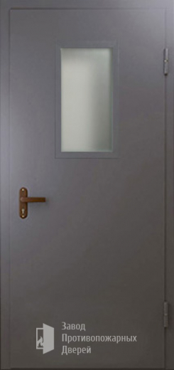 Фото двери «Техническая дверь №4 однопольная со стеклопакетом» в Жуковскому