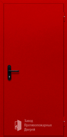 Фото двери «Однопольная глухая (красная)» в Жуковскому