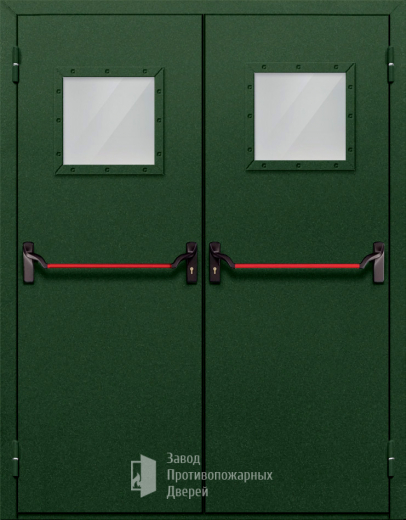 Фото двери «Двупольная со стеклом и антипаникой №59» в Жуковскому