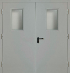 Фото двери «Двупольная со стеклом EI-30» в Жуковскому