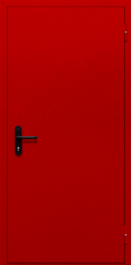 Фото двери «Однопольная глухая (красная)» в Жуковскому