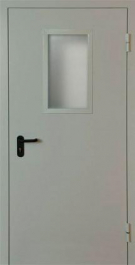 Фото двери «Однопольная со стеклопакетом EI-30» в Жуковскому