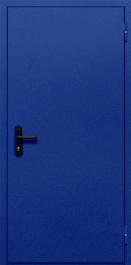 Фото двери «Однопольная глухая (синяя)» в Жуковскому